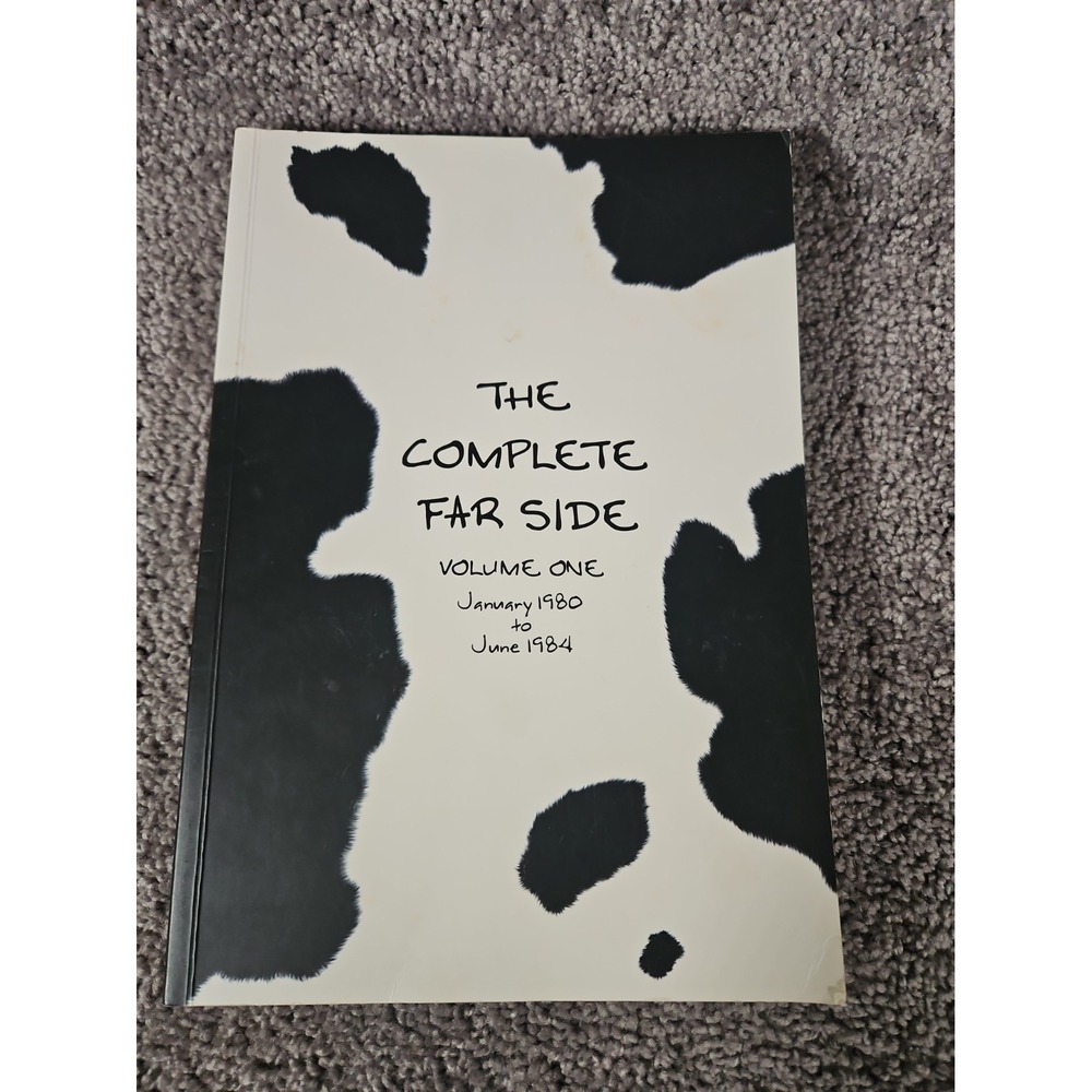 The Complete Far Side Volume One Book. 1980-84. New. Paperback